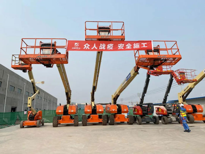 一线探营丨乐鱼在线登录官网-乐鱼（中国）
为工地复工按下“快进键”